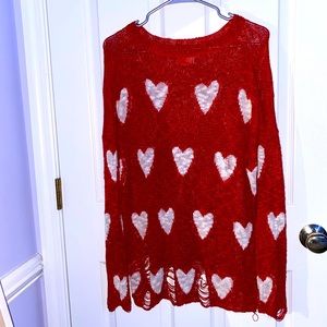 Small lightweight oversized sweater